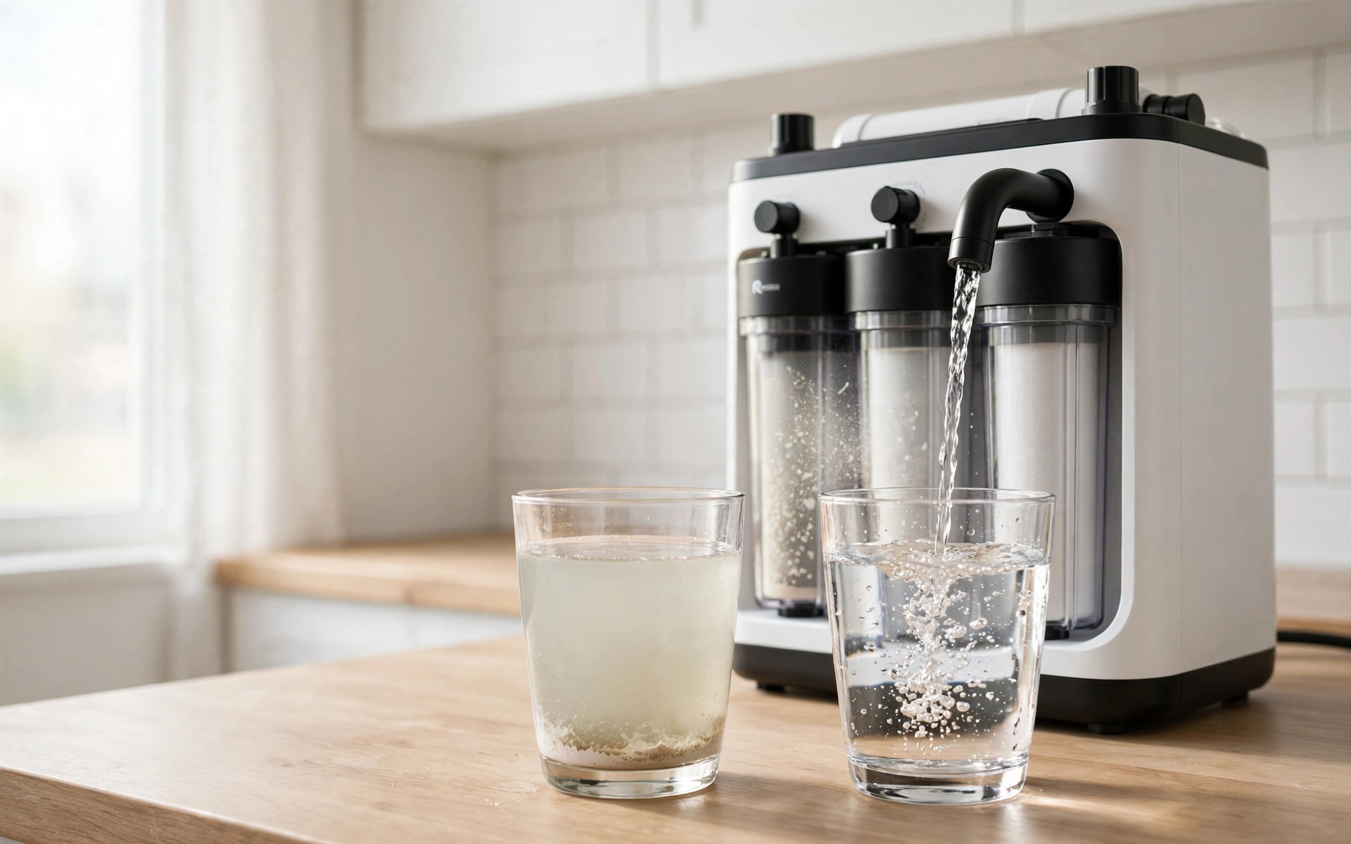 Does the Bluevua RO100ROPOT Remove Hard Water Taste?