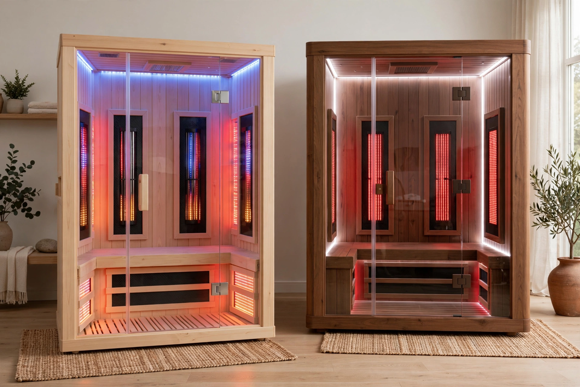 Clearlight Sanctuary II vs Sunlighten M1.5: Infrared Sauna Comparison