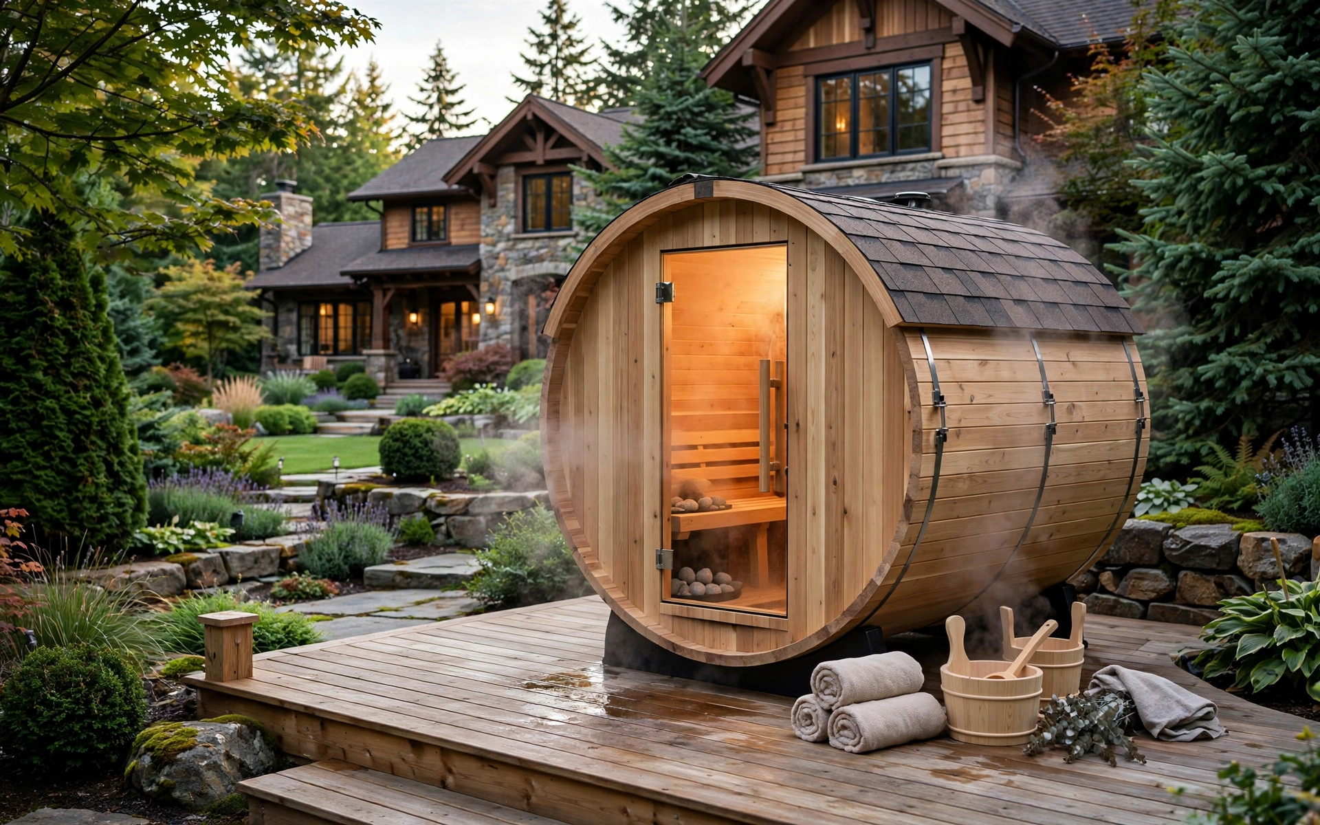 Who Should Buy the Almost Heaven Bridgeport Barrel Sauna?