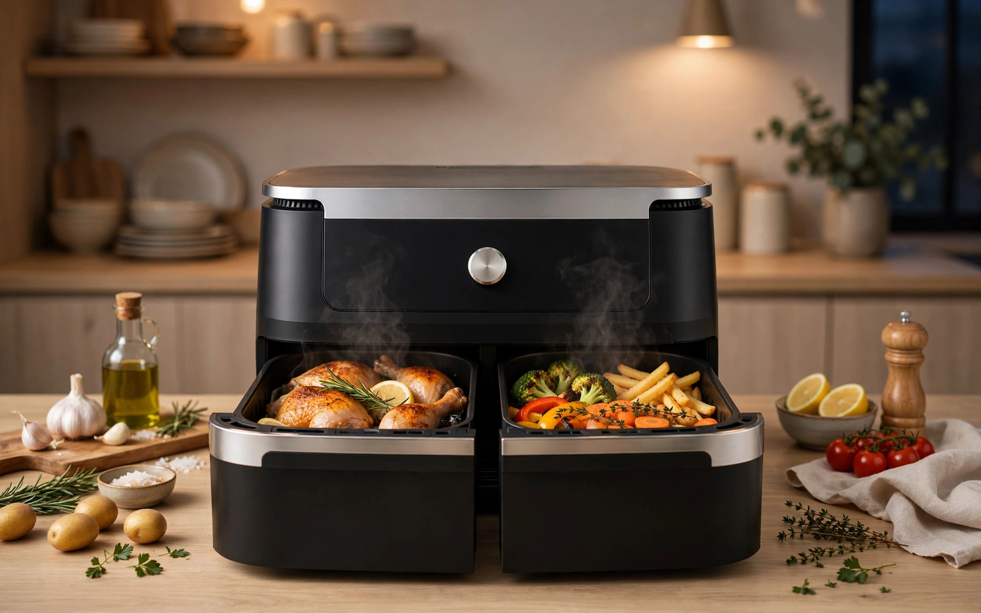 Solve Weeknight Dinners with the Ninja Foodi FlexDrawer Air Fryer