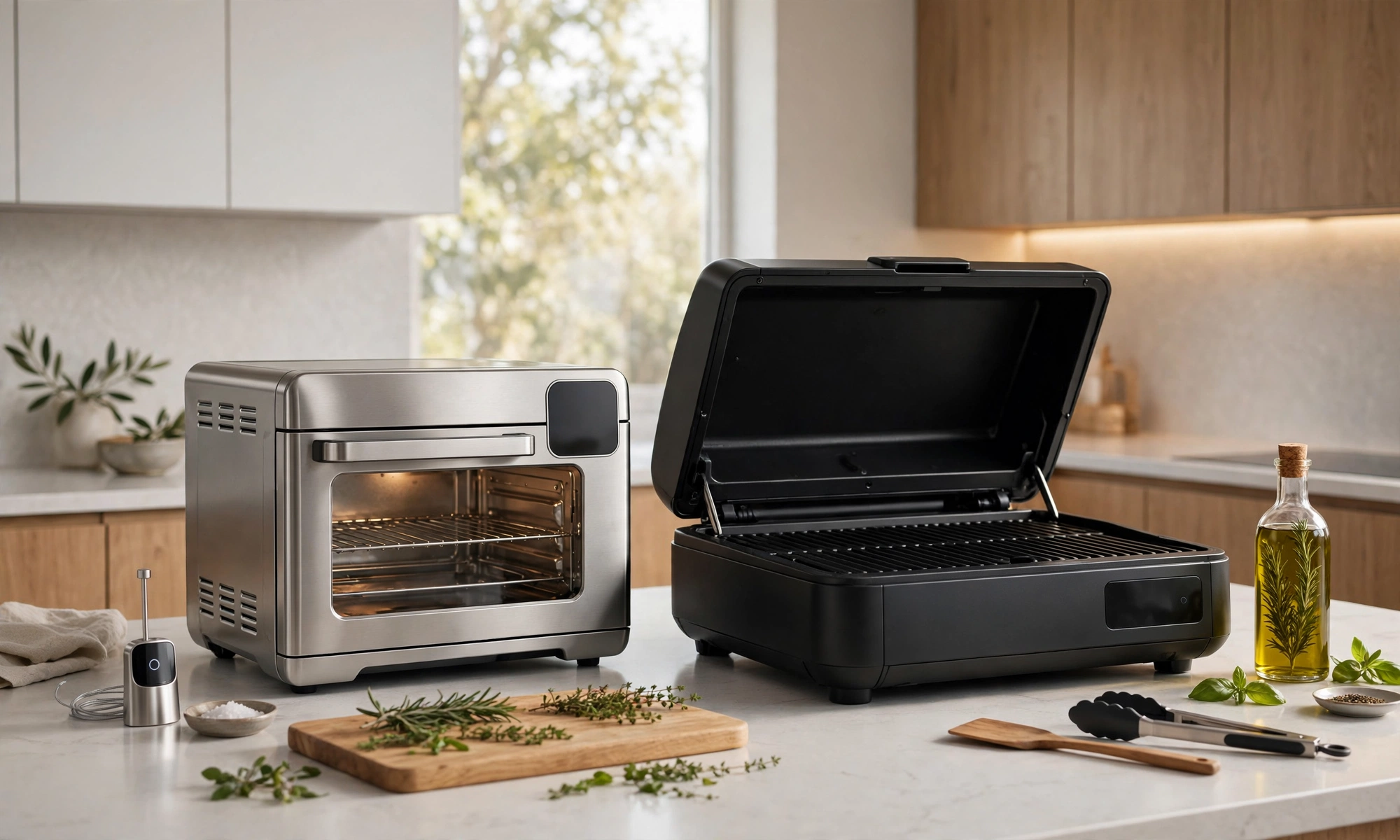 Ultimate Smart Kitchen Setup: Oven, Grill, and Accessories