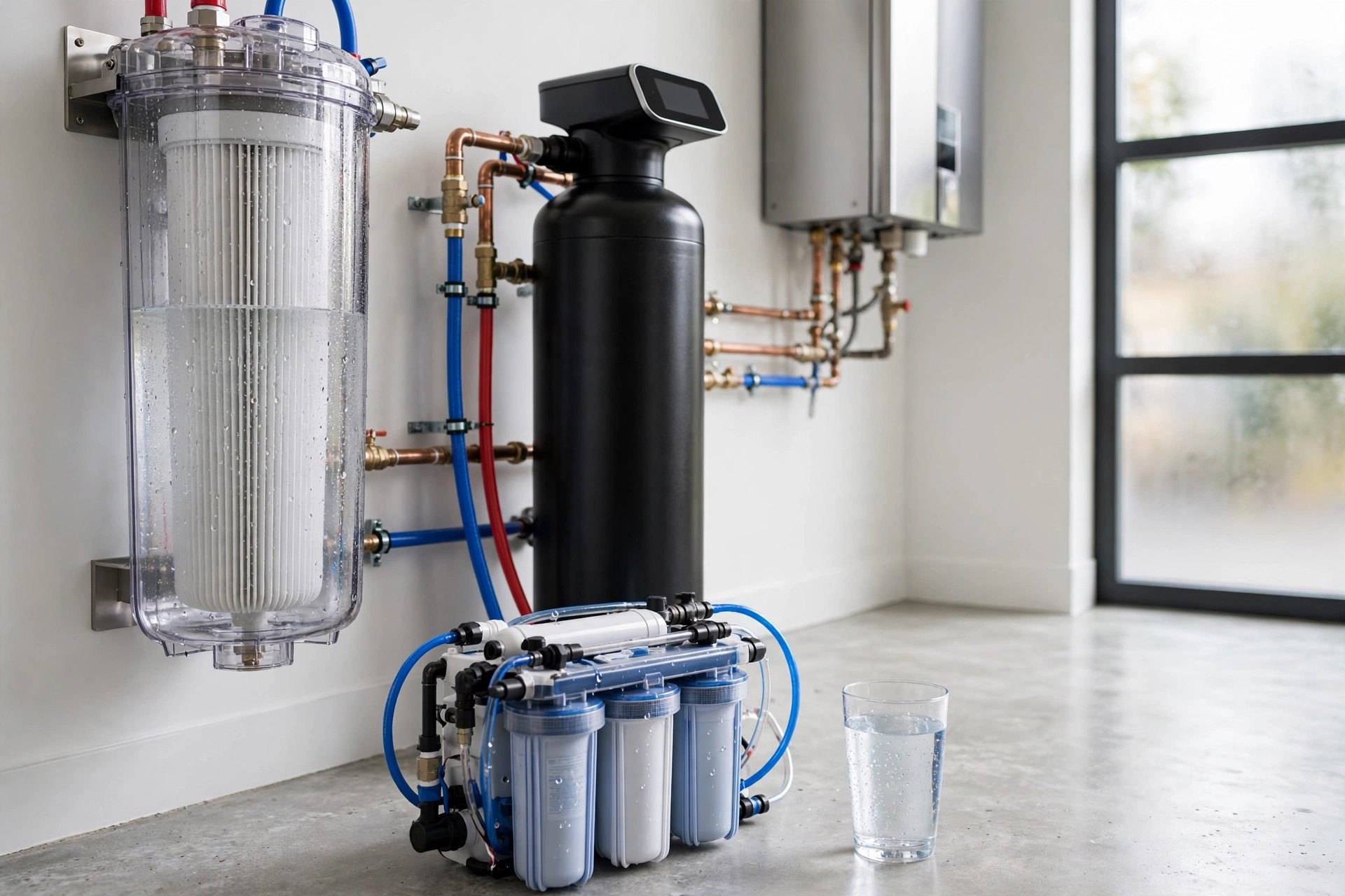 Ultimate Water Quality Stack: Softener, Filter, and RO Setup
