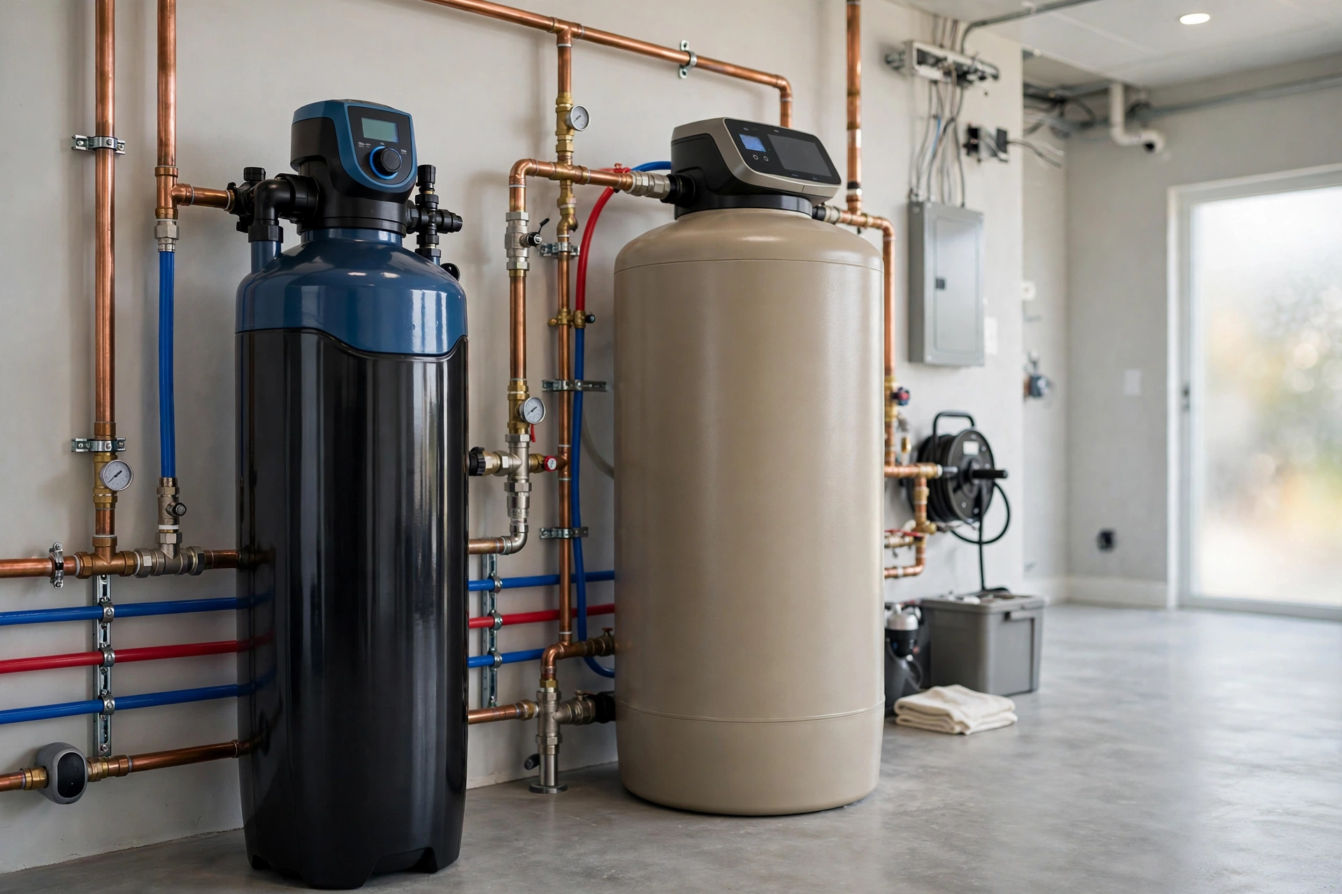 Aquasure Harmony Series 48 vs DuraWater EDW-Soft: Premium Softener Showdown