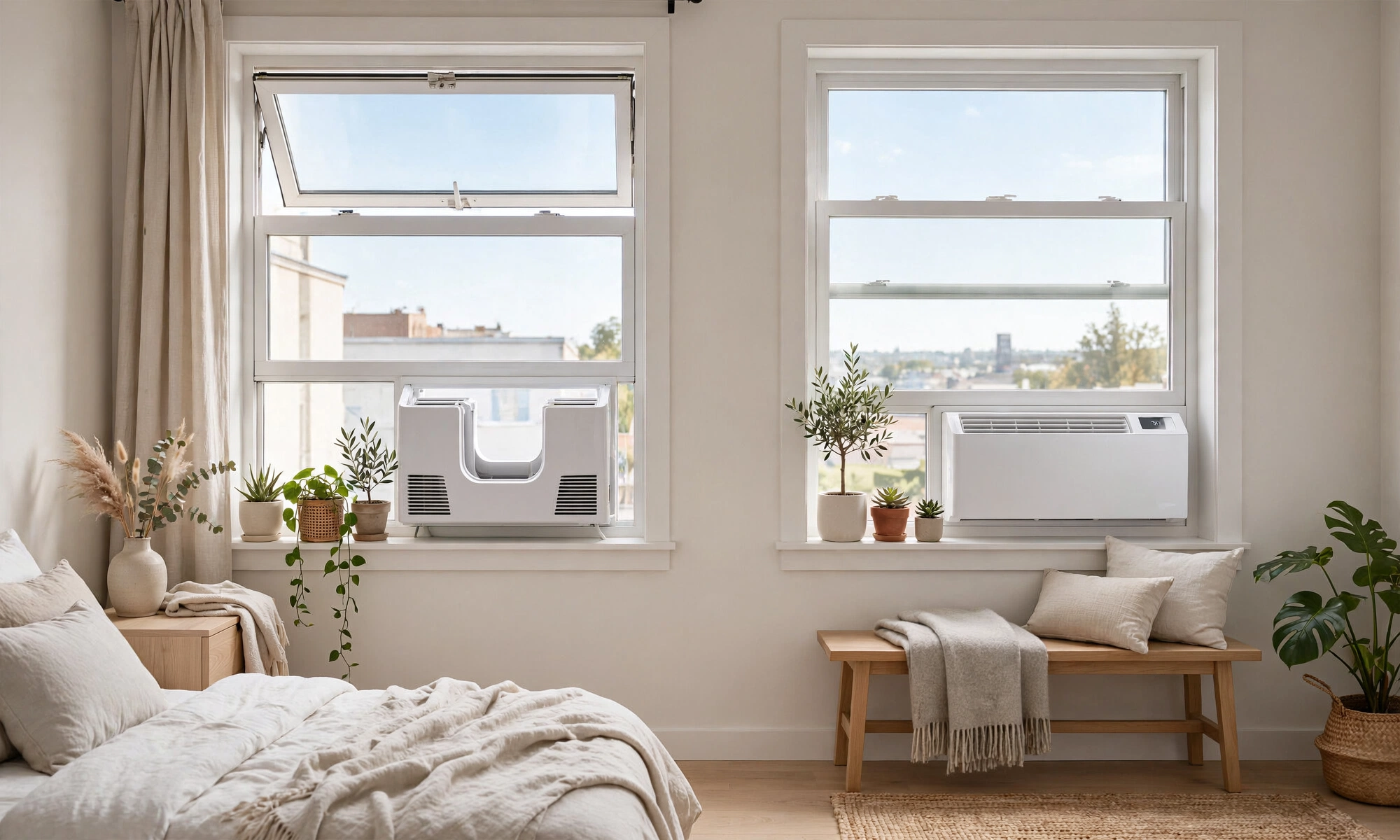 Midea U-Shaped Window AC vs Frigidaire Smart Window AC