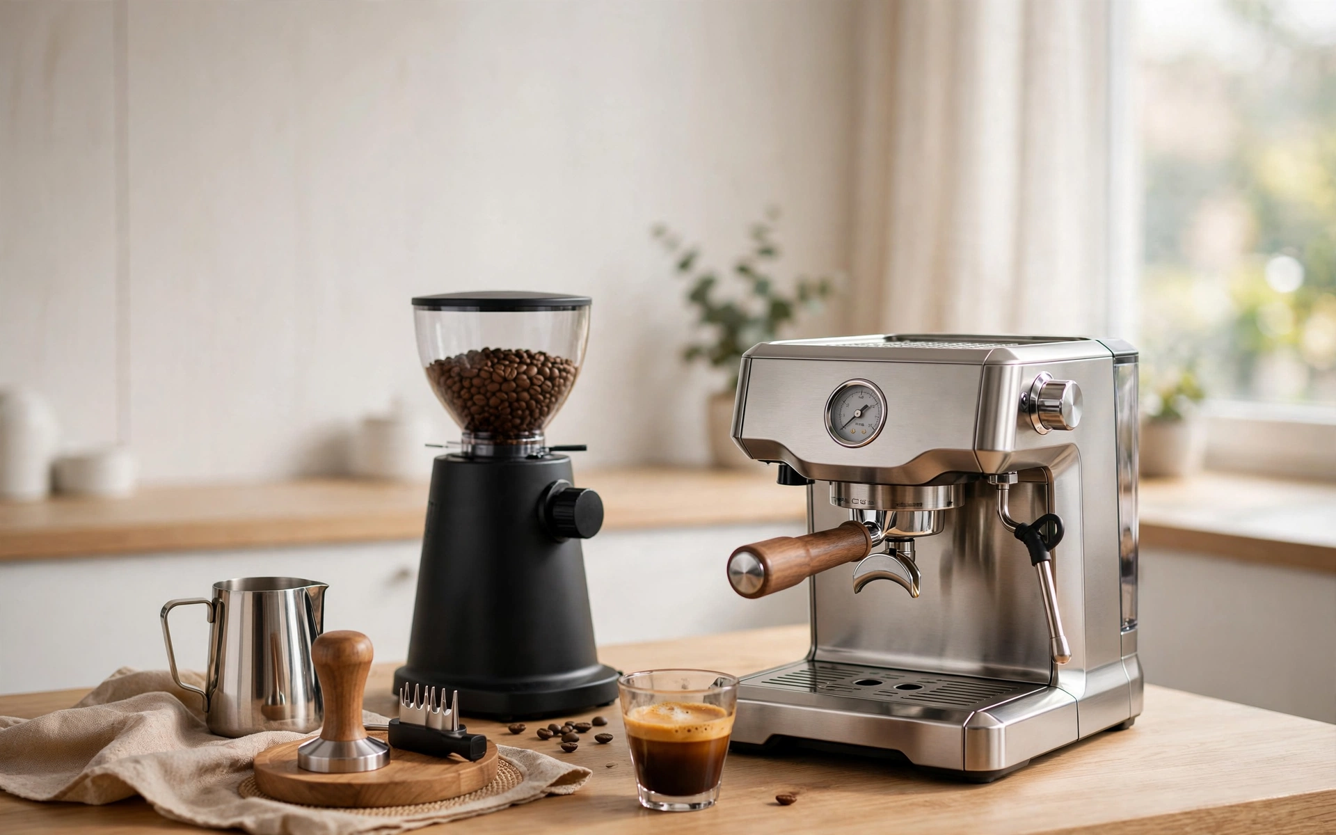 Ultimate Home Espresso Setup: Machine, Grinder & Essential Gear